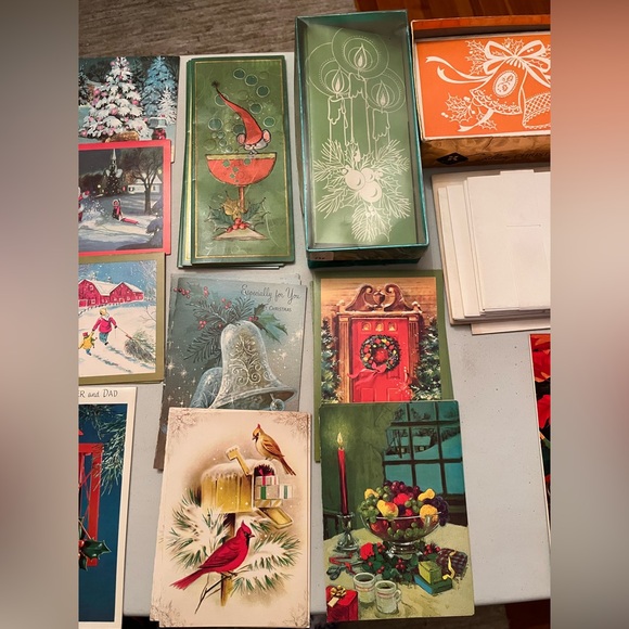 Vintage Christmas Card Collection - Picture 3 of 10